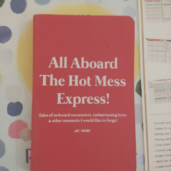 Jac Vanek Red Hot Mess Express Notebook - Picture 1 of 1